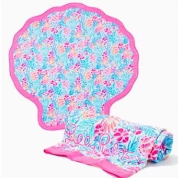 Lilly Pulitzer‎ Printed Shell Towel beach towel NEW 🎀 - Picture 2 of 6